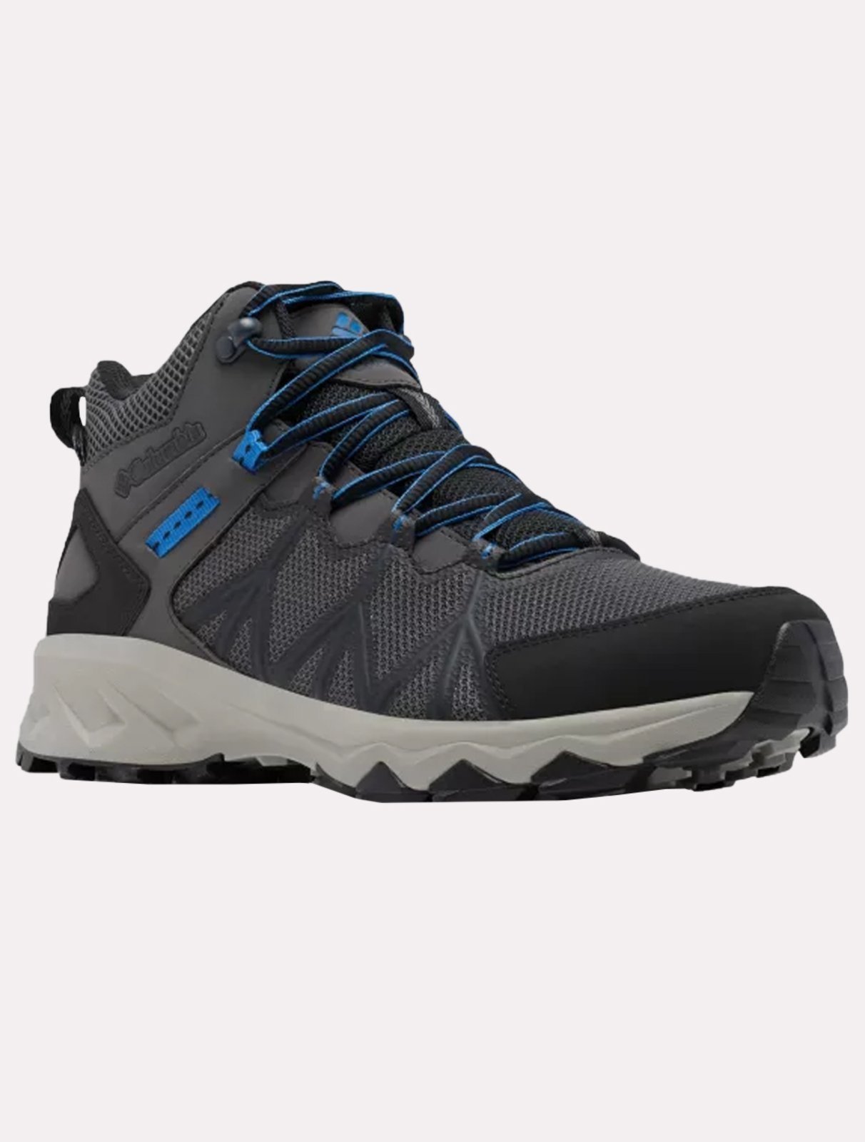Vista 3 Bota Columbia Masculino Hikking Peakfreak II Mid Outdry cinza Columbia cinza