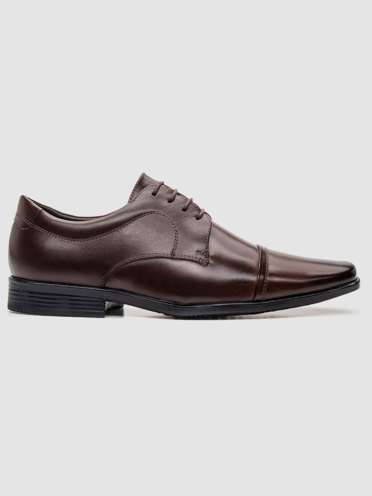 Sapato Masculino de Couro Marrom Design Premium Qualidade Elegância Sofisticação E Estilo Zapattero