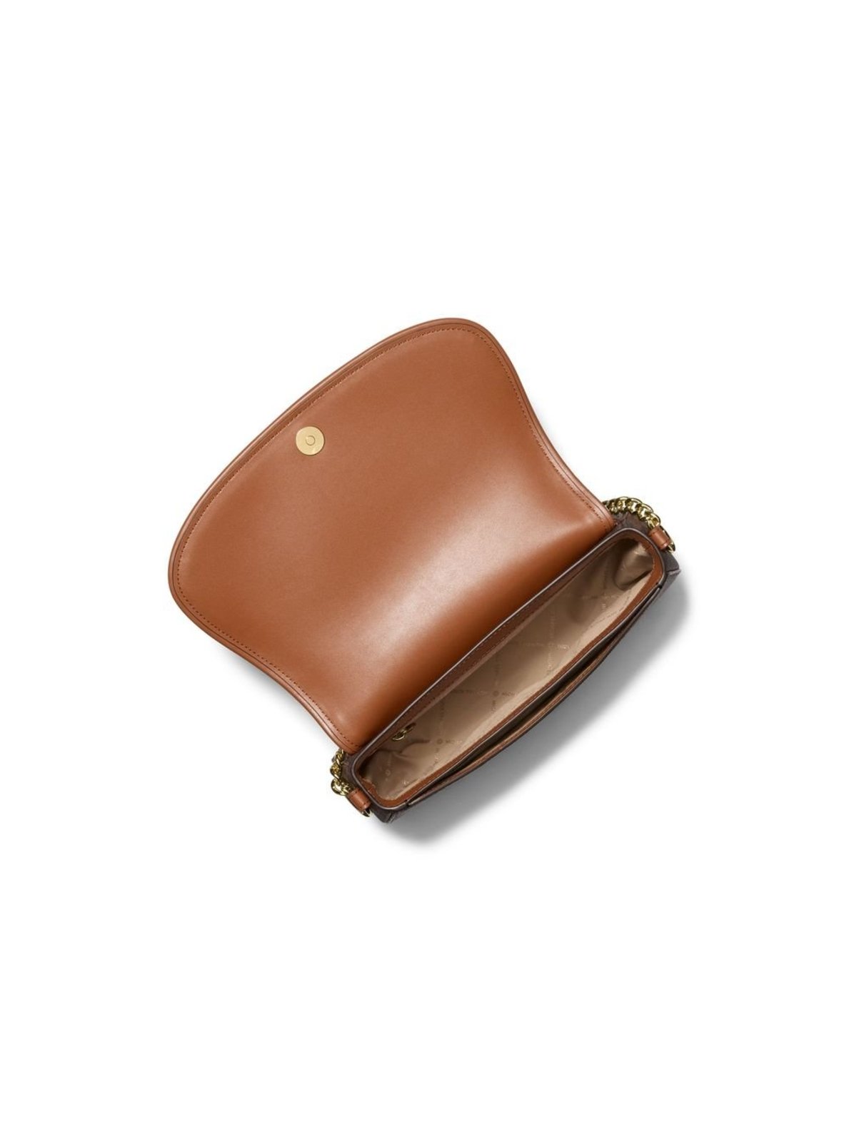 Vista 3 Bolsa De Ombro Mila Logo Média 35T5GIMM8B200 marrom marrom