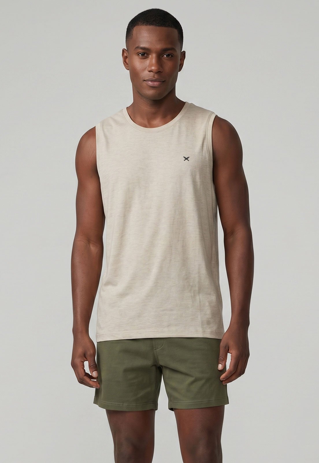 Conjunto de Pijama Masculino Hering Bege