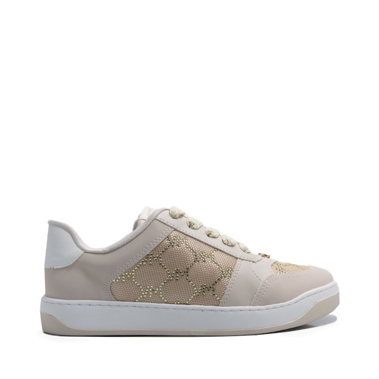 Tenis Via Marte Bege Via Marte Multicolorido