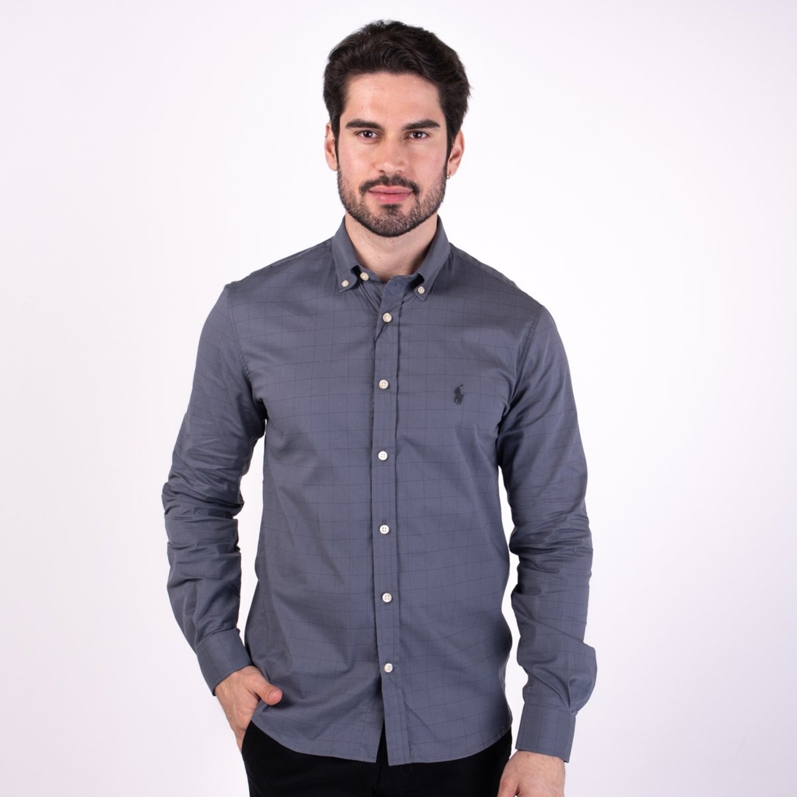 Camisa RL Fontana Chumbo