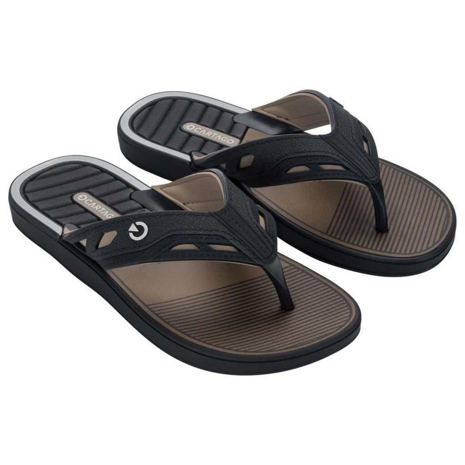 Chinelo Masculino Cartago Dallas Dedo Conforto Casual