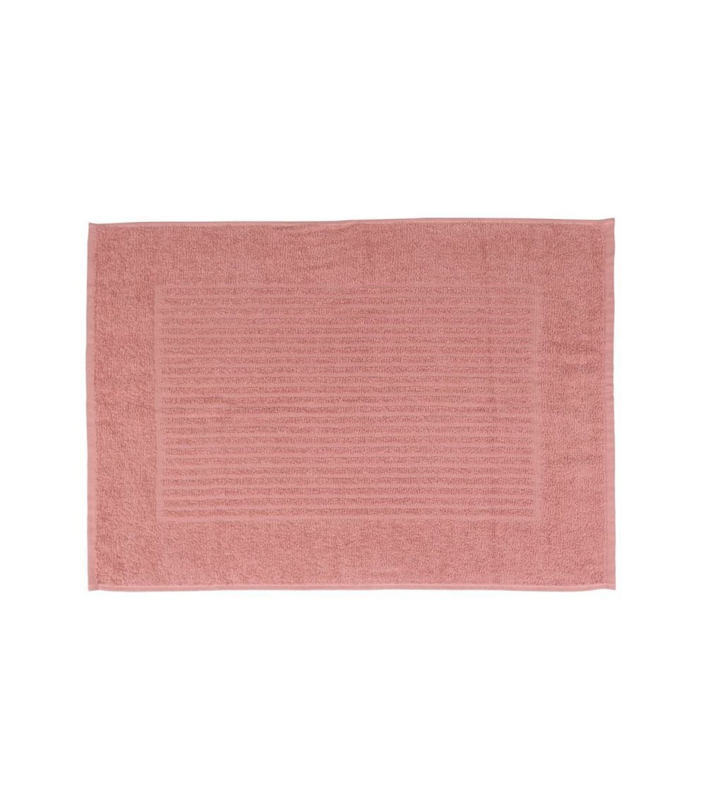 Toalha de Piso Basic Com Antiderrapante Atlântica Rosa