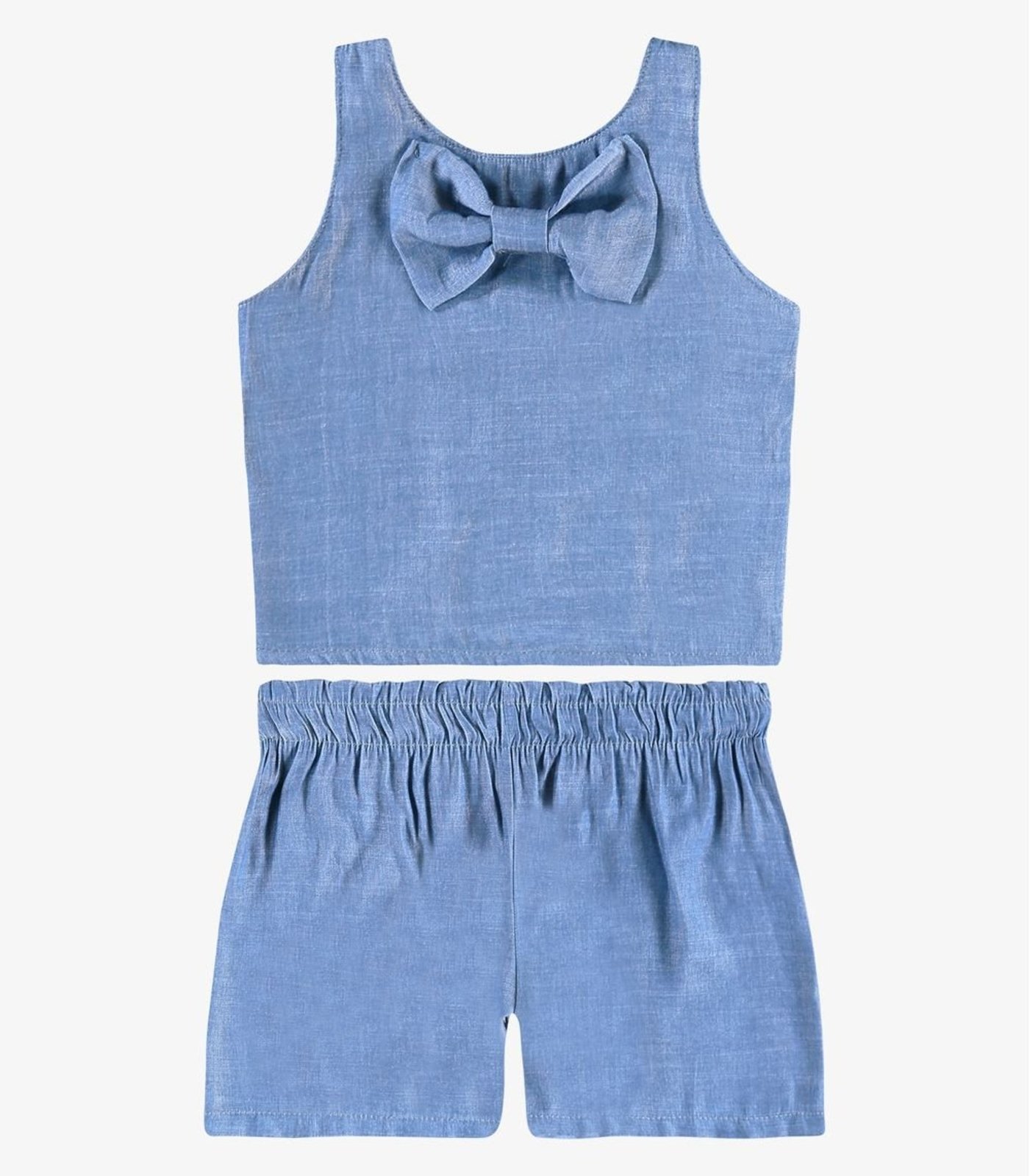 Infantil - Conjunto Regata E Shorts Liocel Rovi Azul