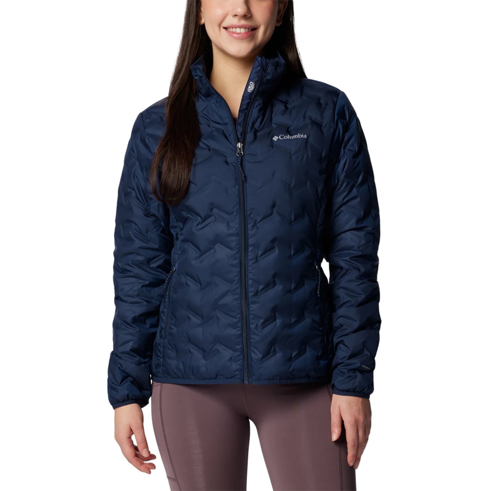 Jaqueta Columbia Delta Ridge II Down Marinho Feminino