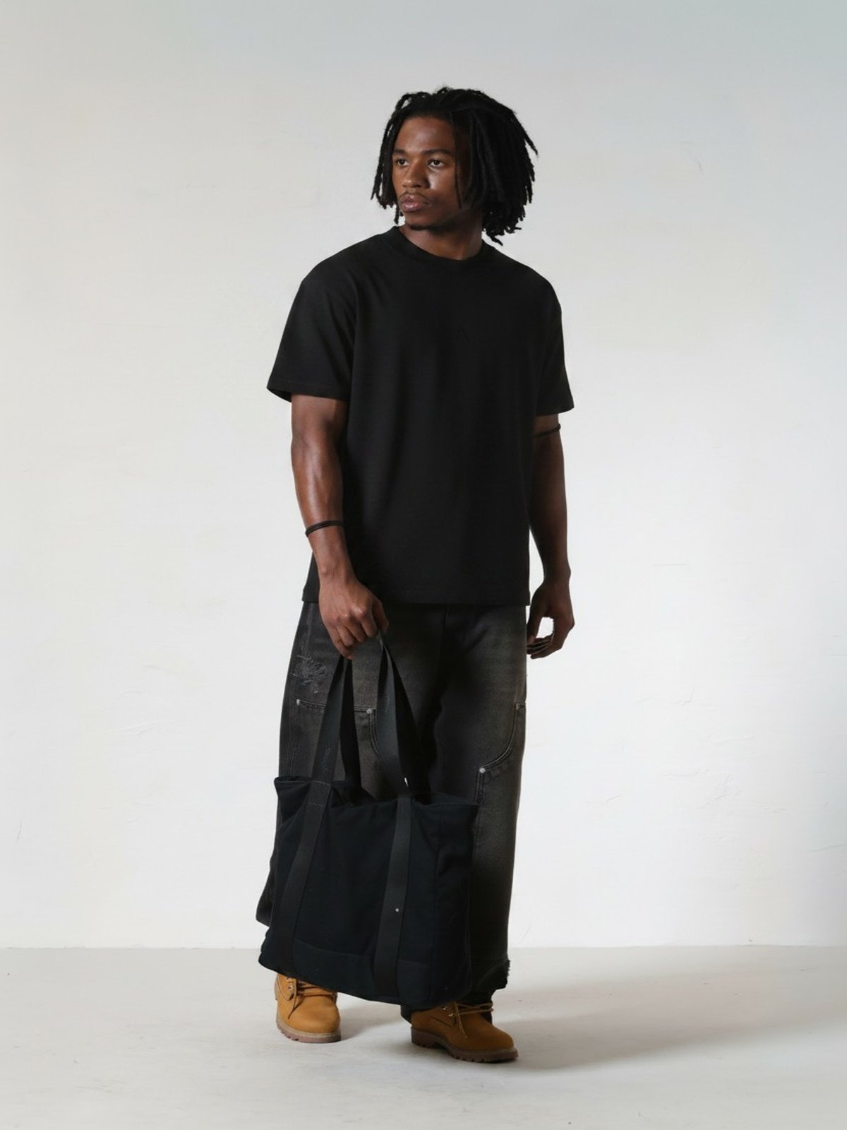 CAMISETA SLIM CANVAS - PRETO