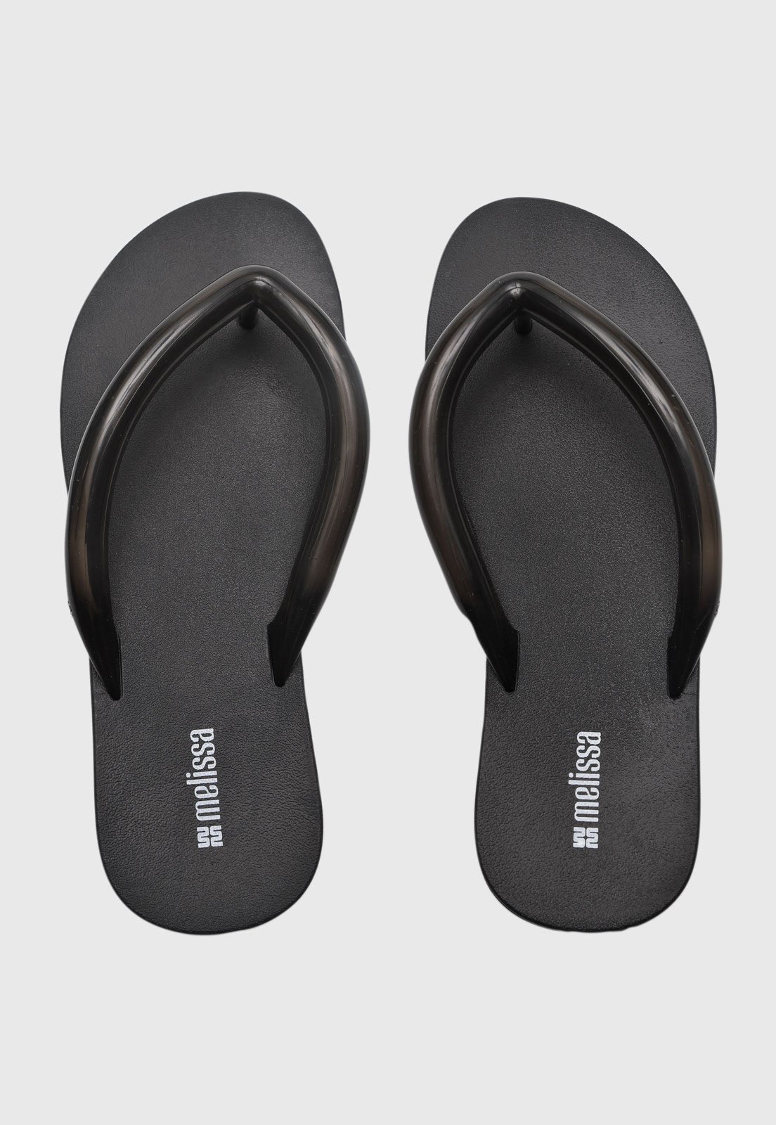 Chinelo Feminino Melissa Tira Anatômica Preto
