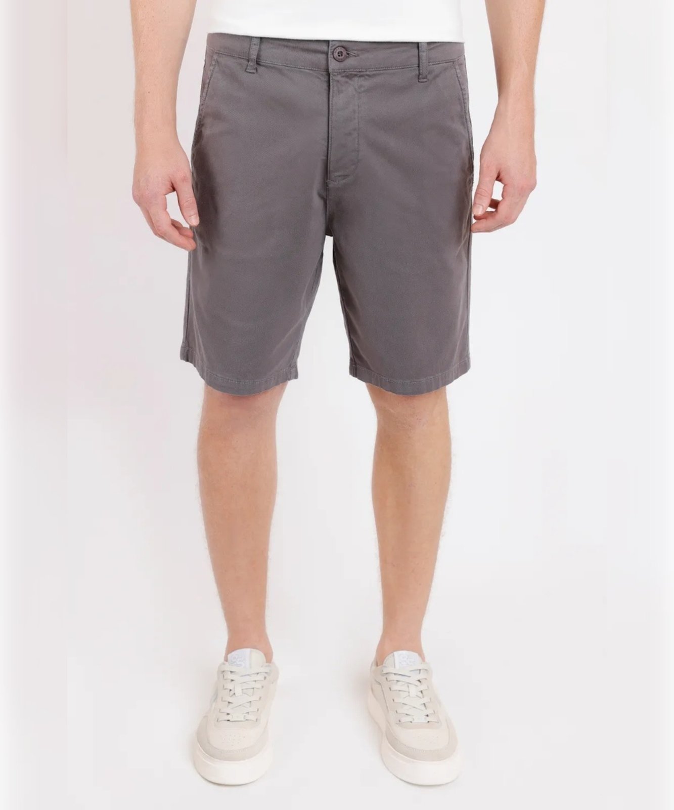 Bermuda Chino Color Essencial Verde Militar
