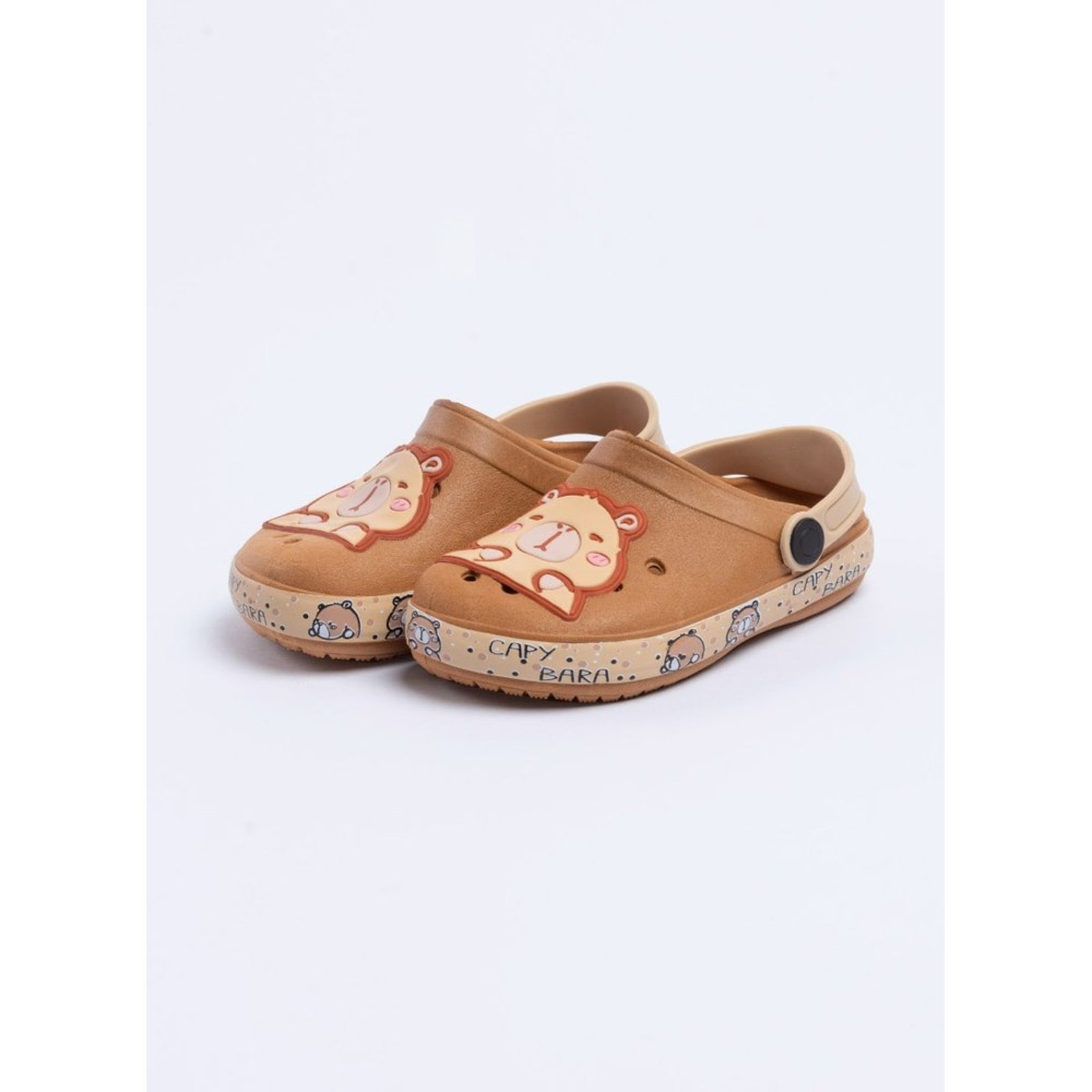 Infantil – Babuche Menina Marrom Capivara