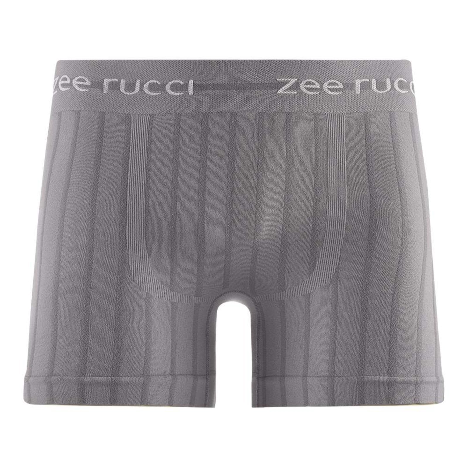 Cueca Boxer Jacquard Listrado Vertical sem Costura Névoa
