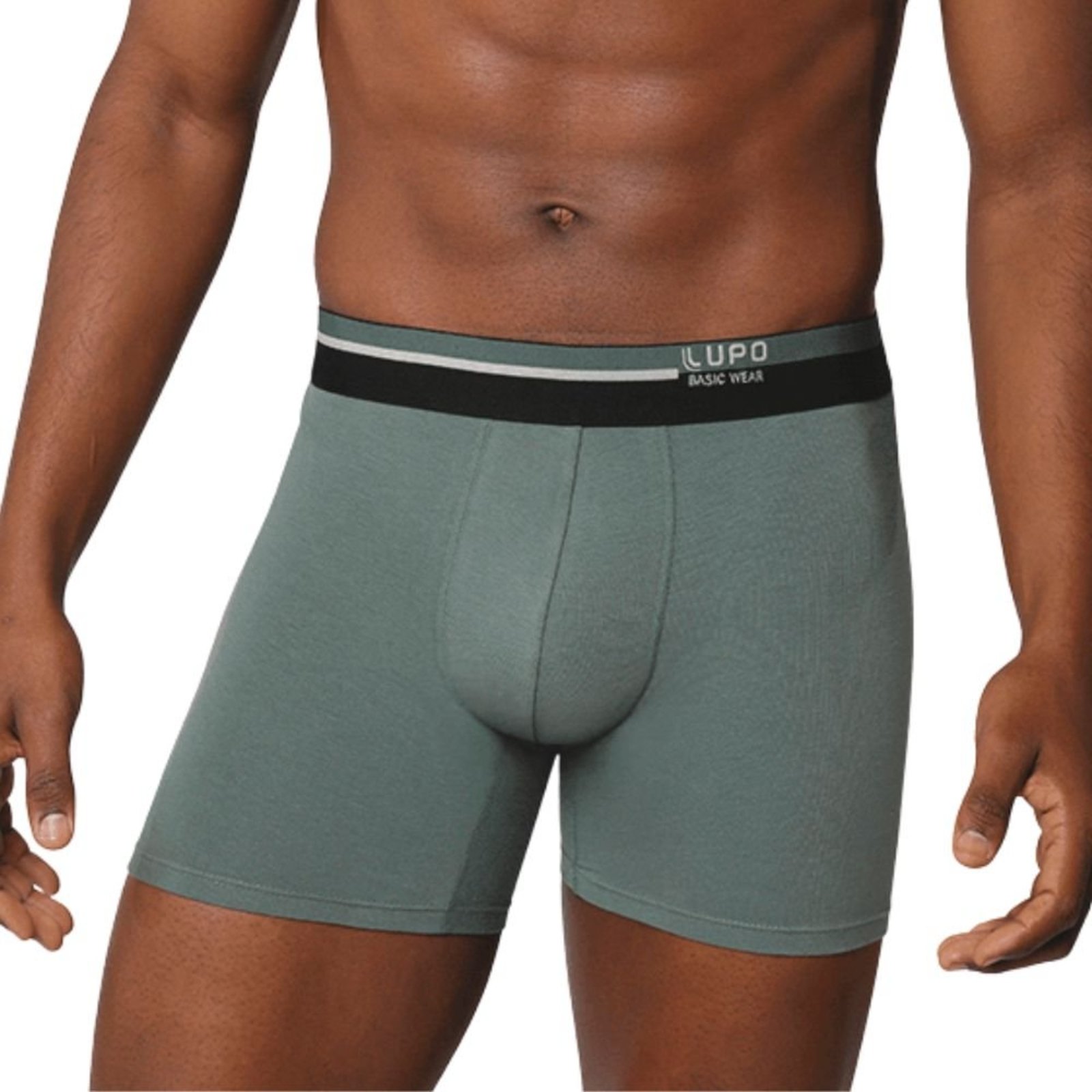 Cueca Boxer Algodão Modelagem Especial Lupo 18445-001