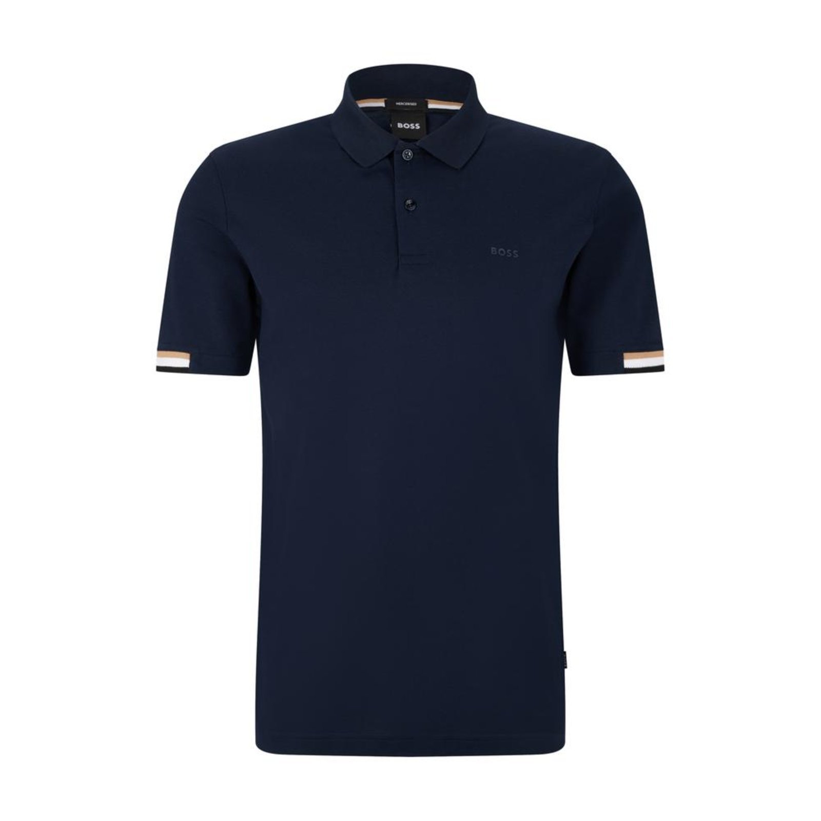 Camisa Polo Slim Fit Em Seda E Algodão