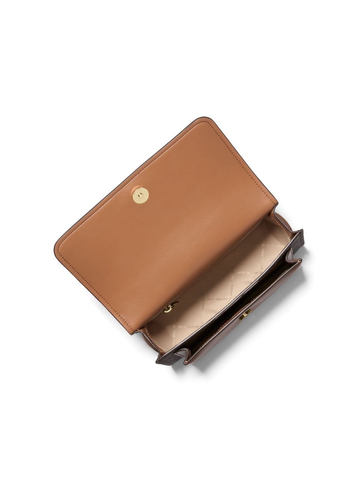 Vista 3 Bolsa De Ombro Claire Logo Grande 30R5gc7l3b252 Michael Kors marrom Michael Kors marrom