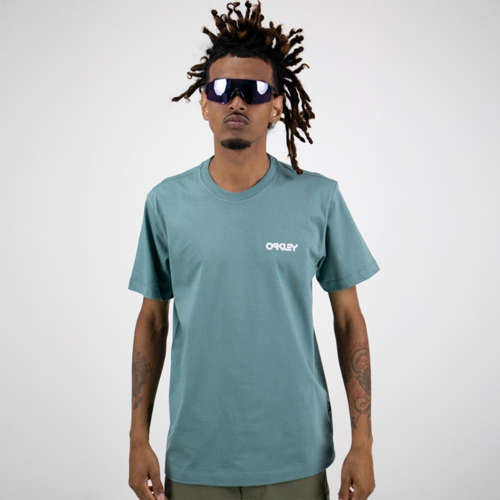 Camiseta Oakley Mad Seagull SS Tee Verde