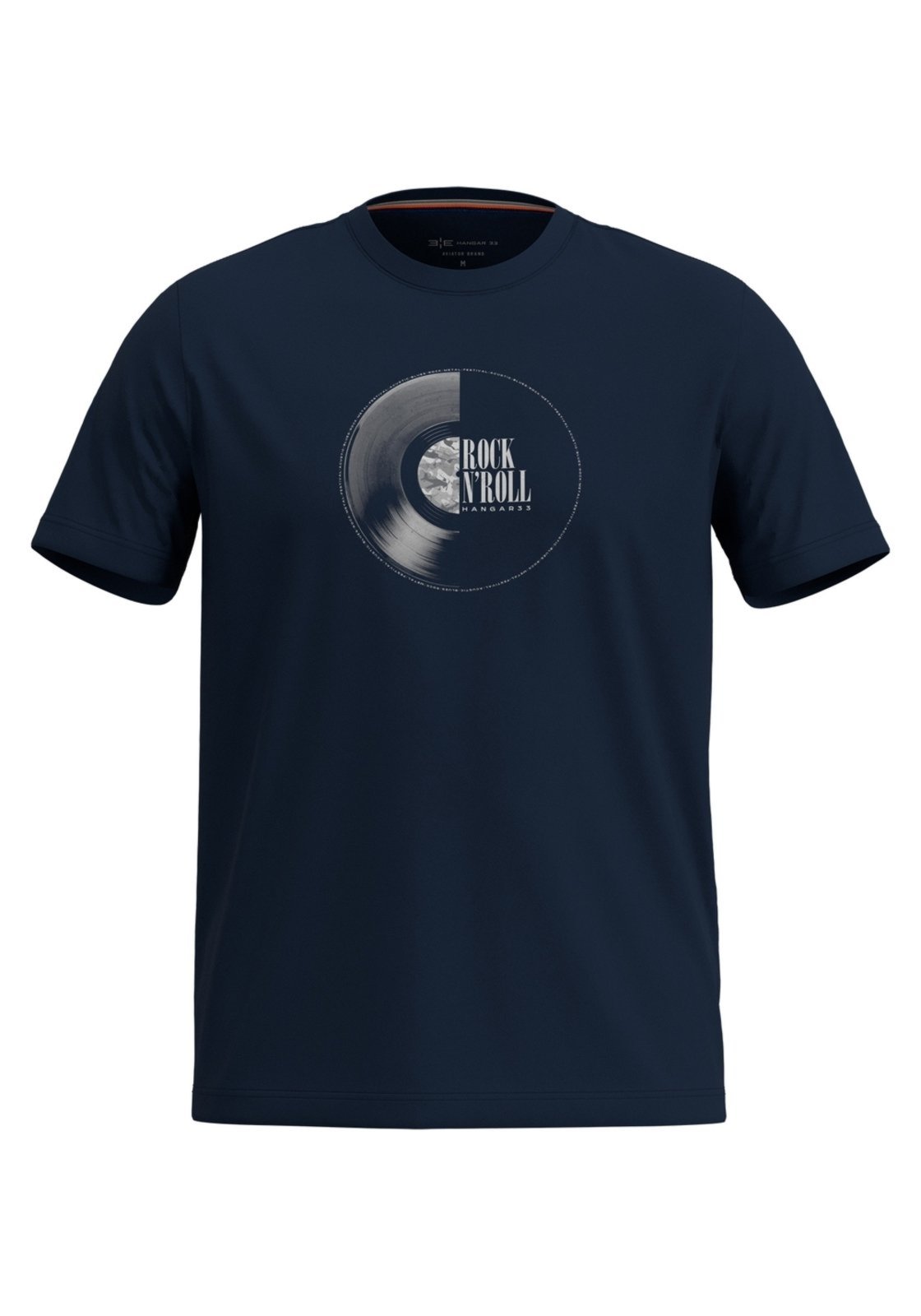 Camiseta De Manga Curta Em Meia Malha De Algodão Responsável