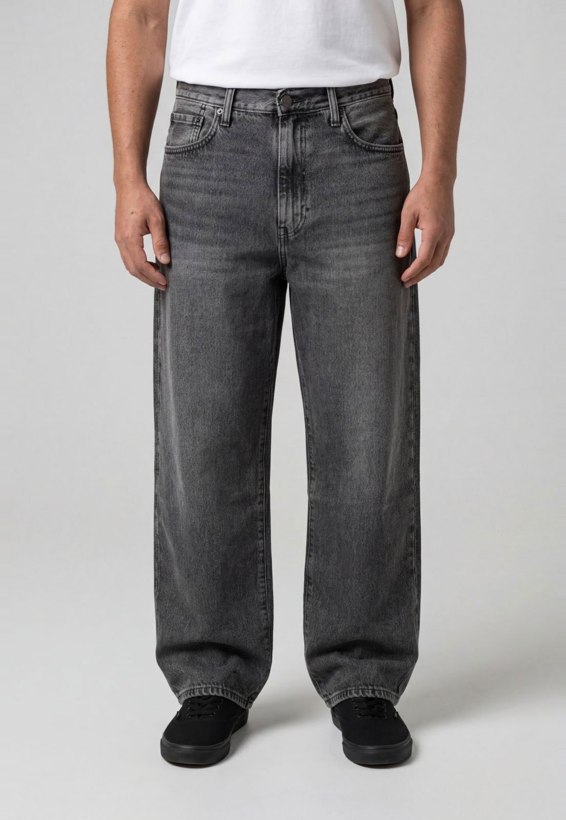 Calça Jeans Masculina Levis Baggy Cinza