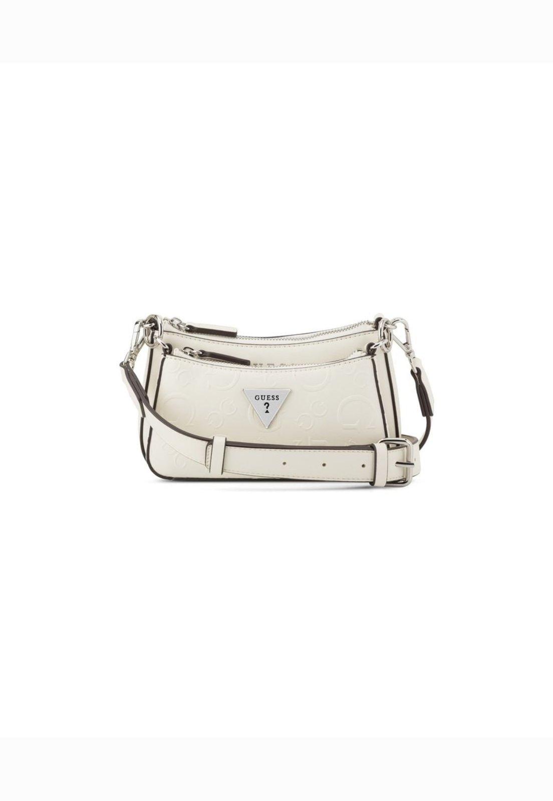 Bolsa Guess Mini Holly Tiracolo Branco