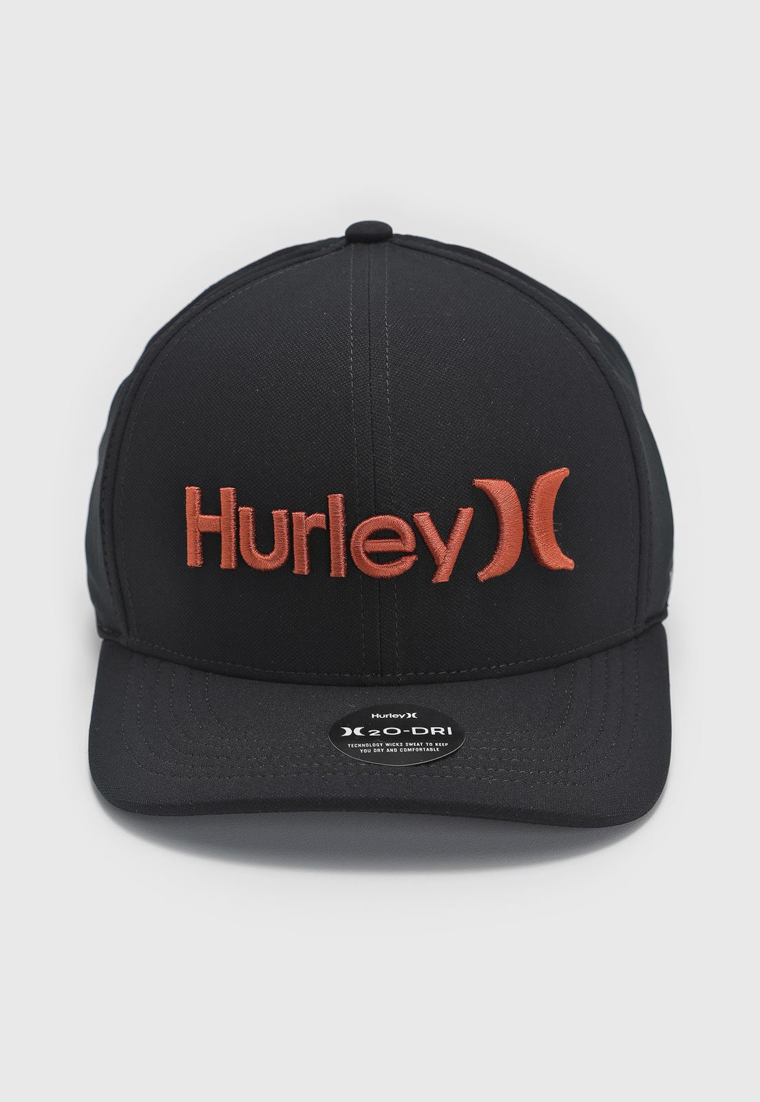 Vista 2 Boné Hurley One & Only IMP Preta hurley preto