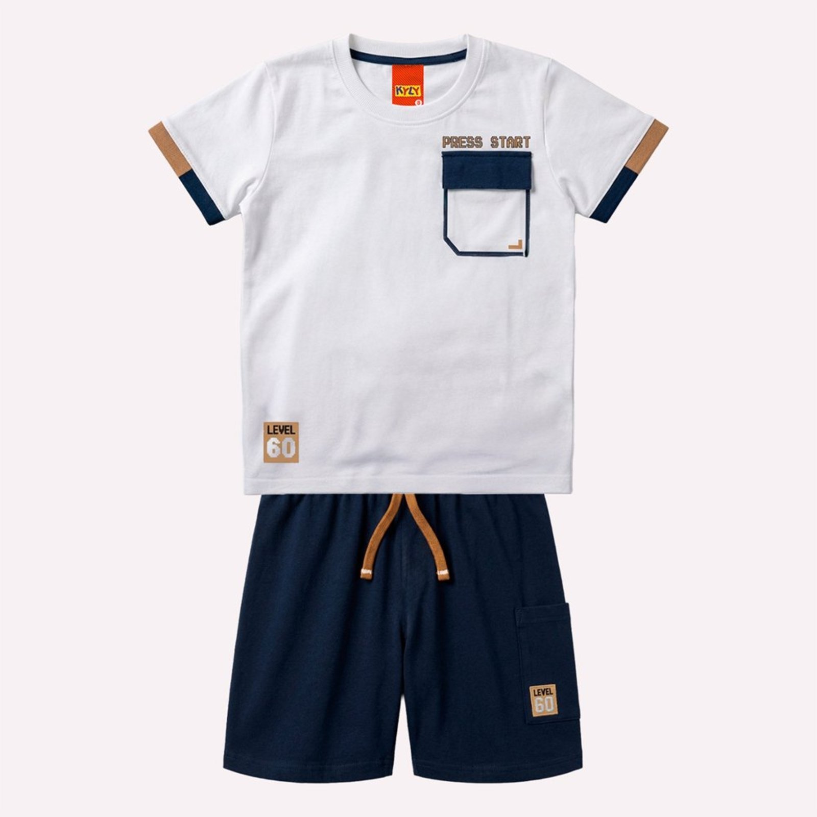 Infantil - Conjunto Menino Lettering Kyly