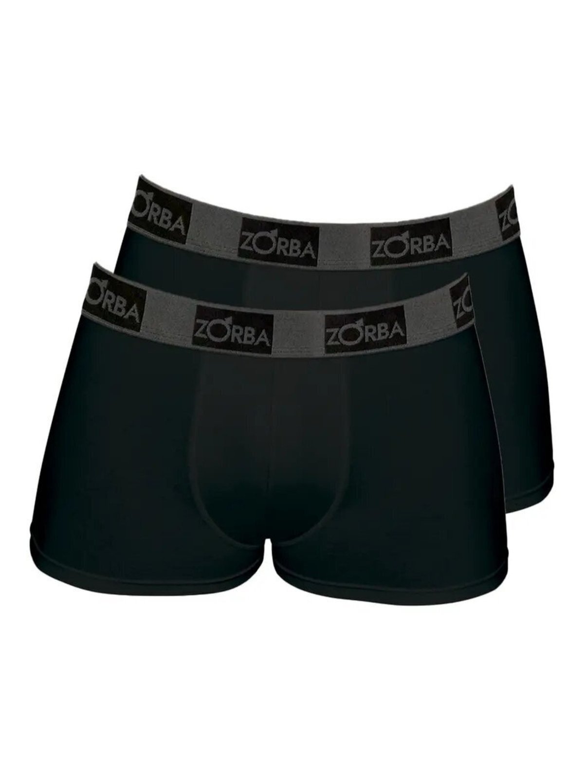 Kit com 2 Cuecas Boxer Zorba 717 Preto