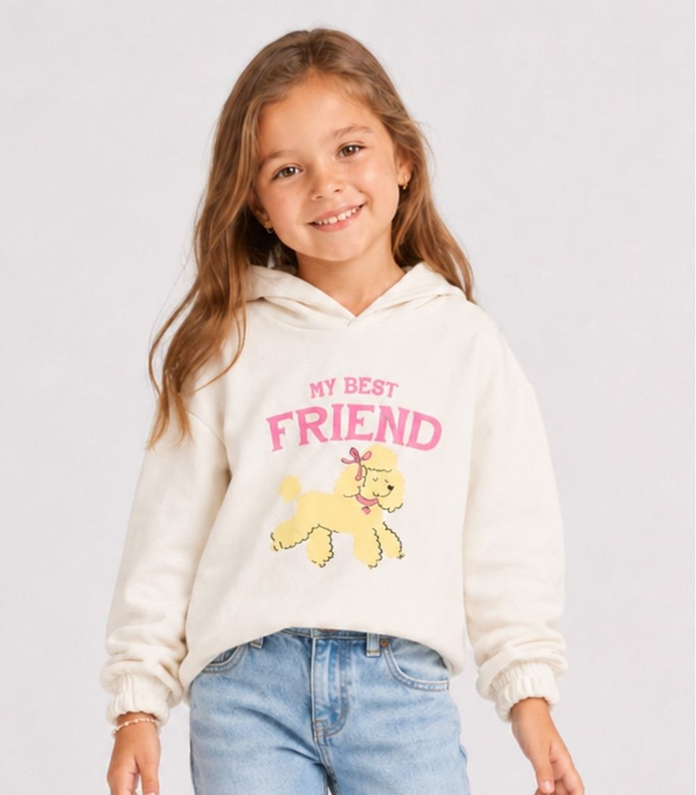 Infantil - Blusão Com Estampa Select Bege