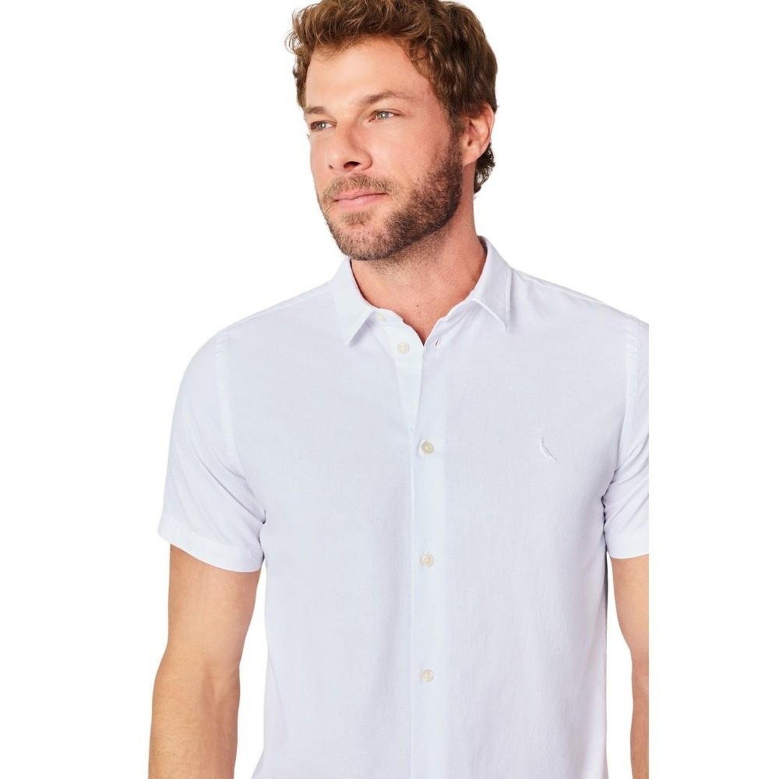Camisa Mc Pf Oxford Color Reserva