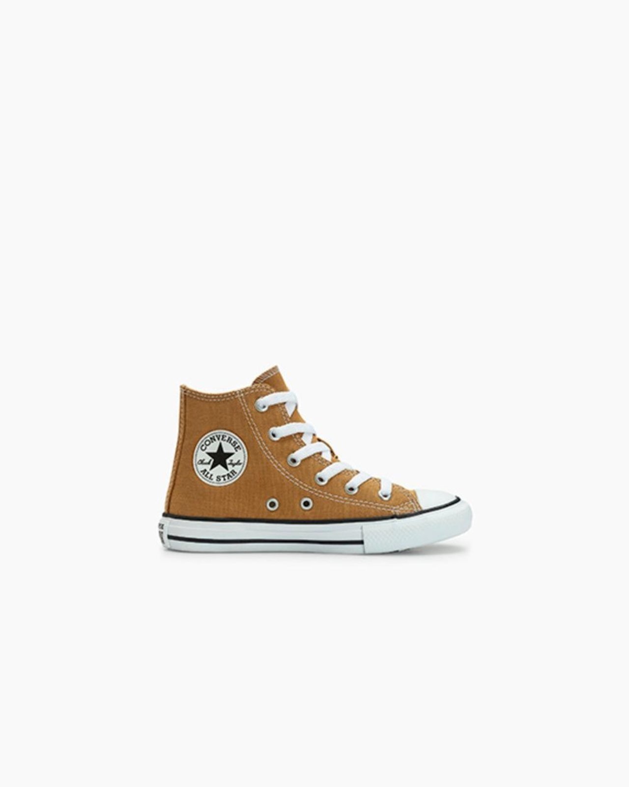 Vista 2 Infantil - Chuck Taylor All Star Seasonal Colors Juvenil Cano Alto Converse caramelo Converse caramelo
