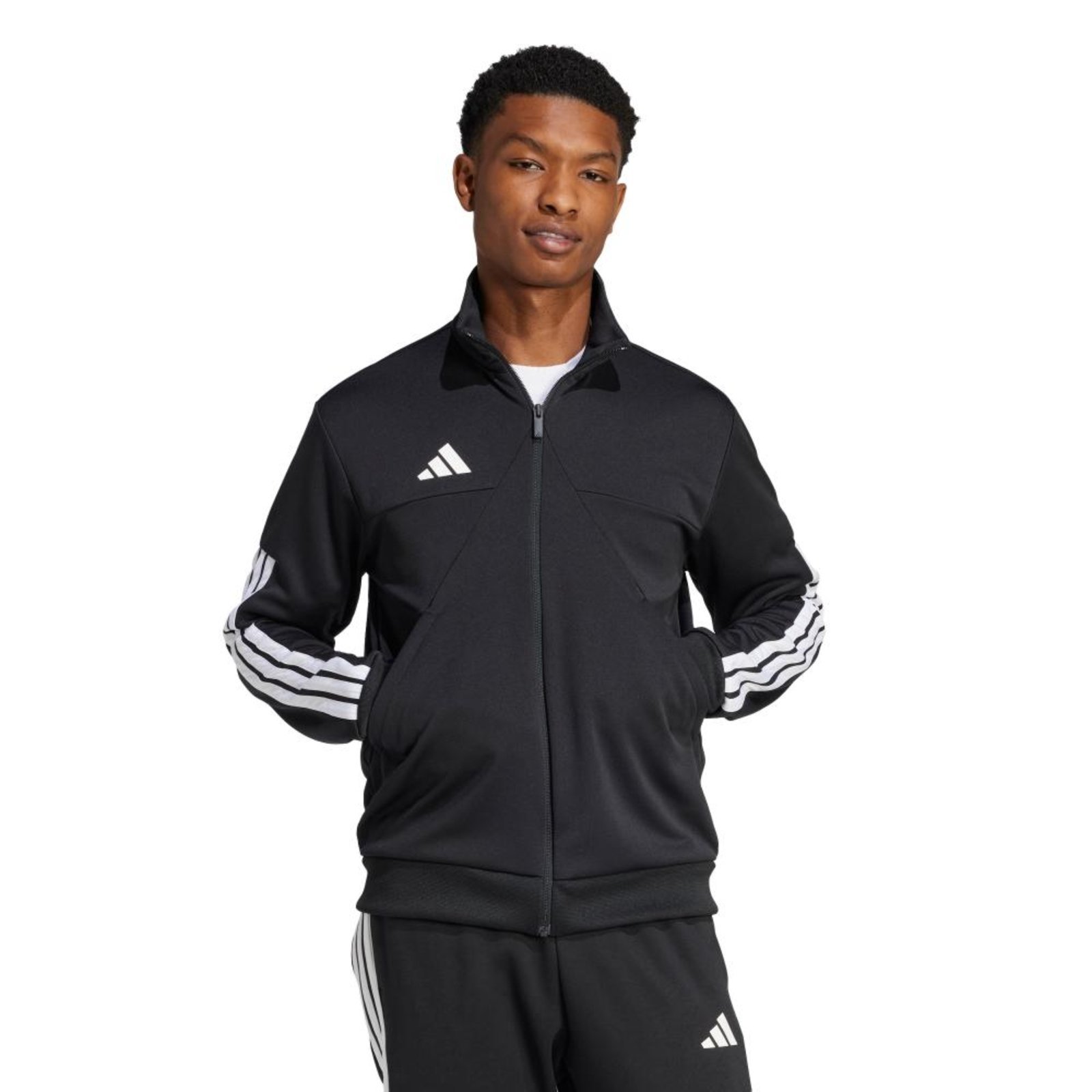 Jaqueta Tiro Wordmark adidas Sportswear Preto
