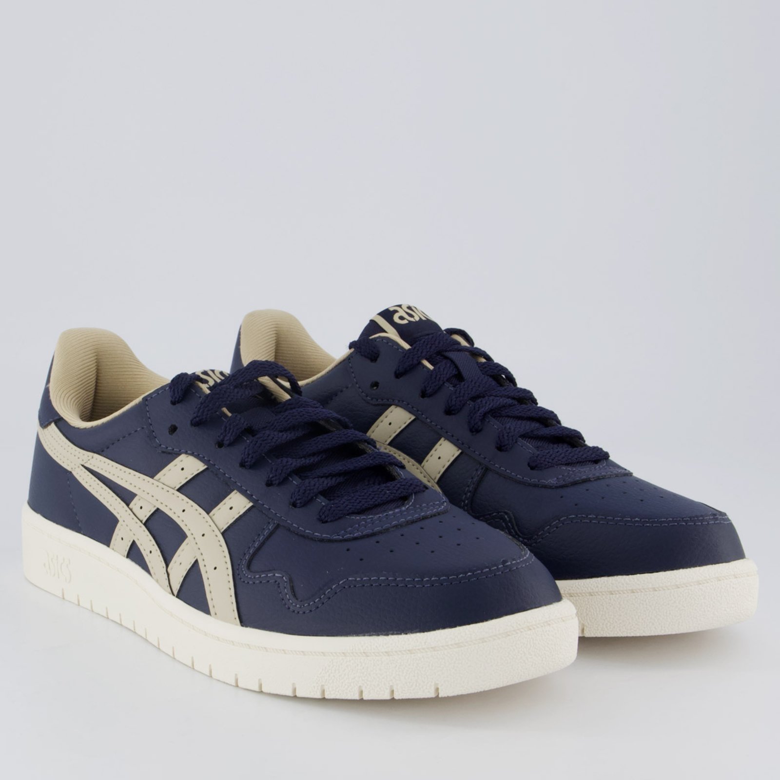 Vista 3 Tênis Asics Japan S Marinho e Off White azul marinho white ASICS azul marinho white