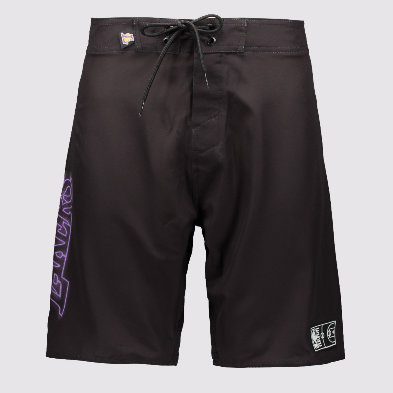 Bermuda NBA Los Angeles Lakers Logo Preta