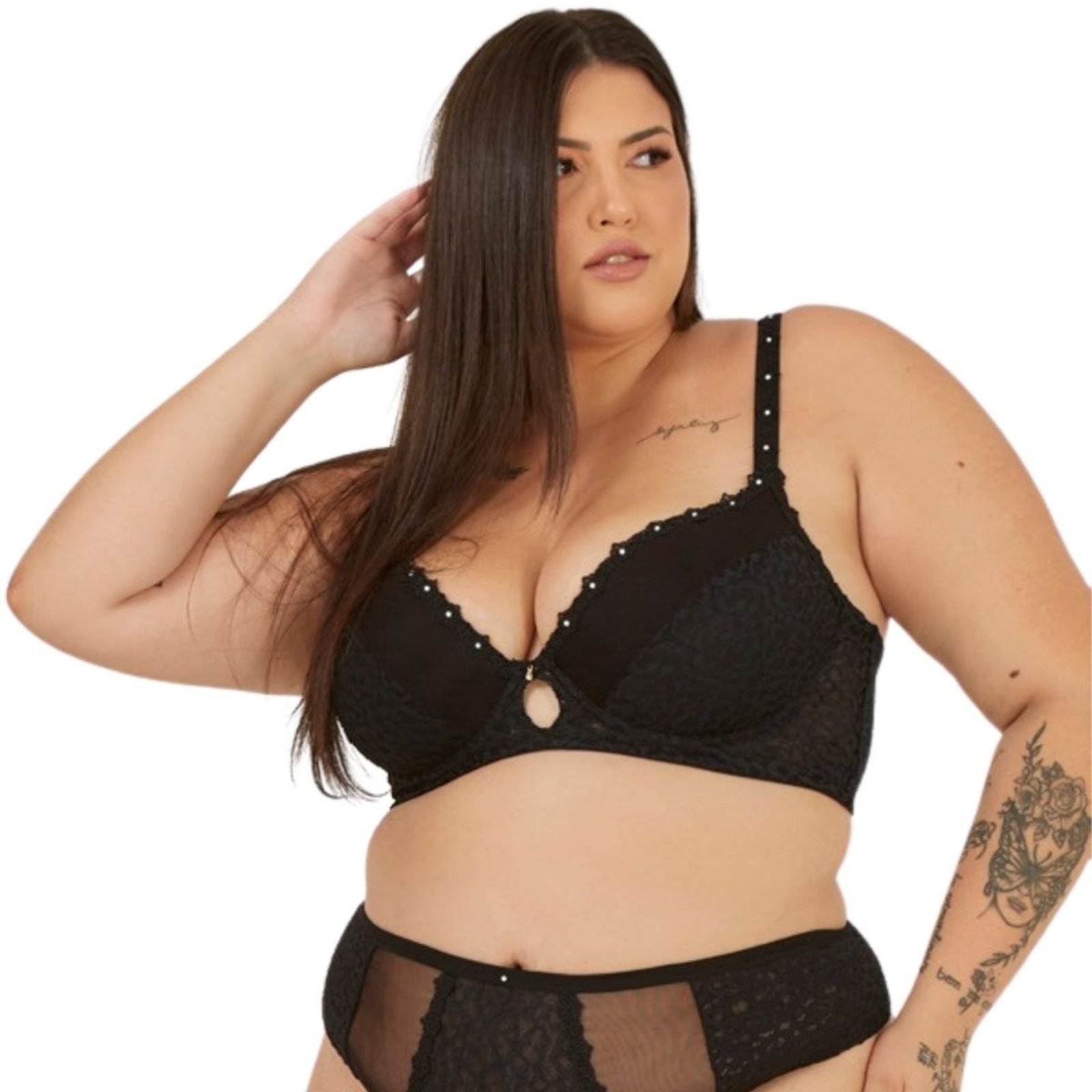 Sutiã Plus Size Bojo Soft Guipier Nayane .