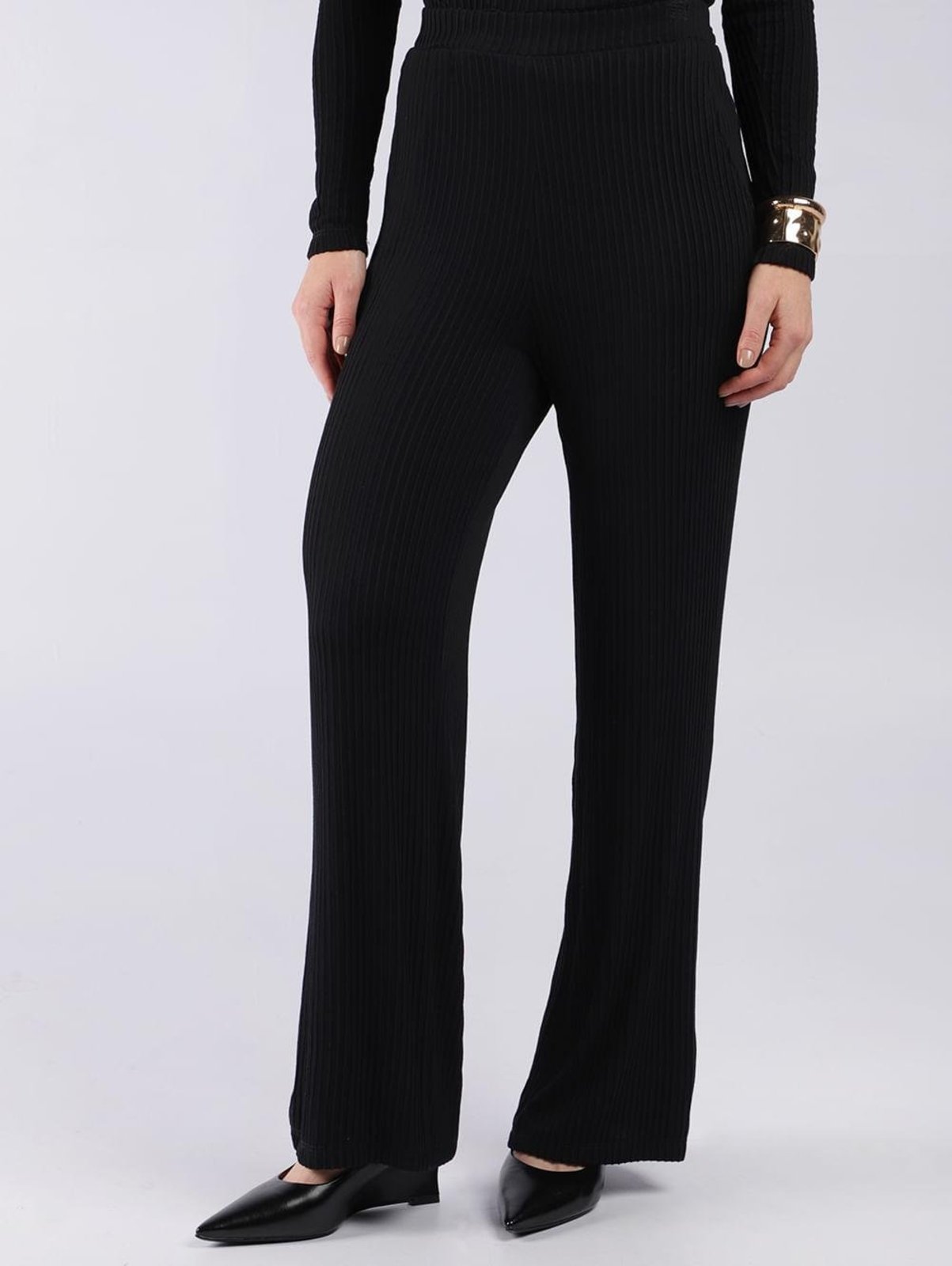 Calça Malha Nervura Autentique Feminina PRETO