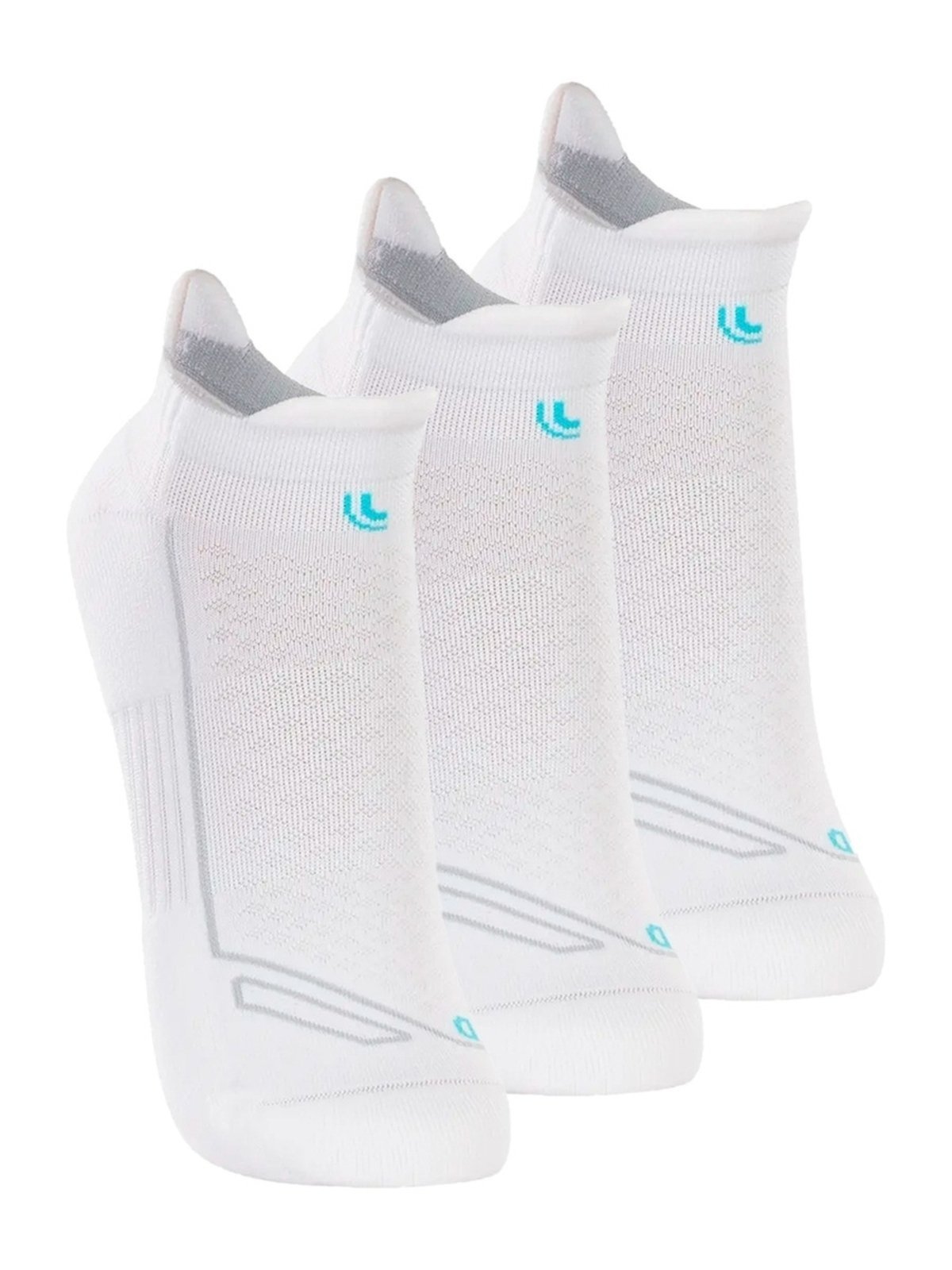 Kit com 3 Pares de Meias Performance Running Lupo 3276-002
