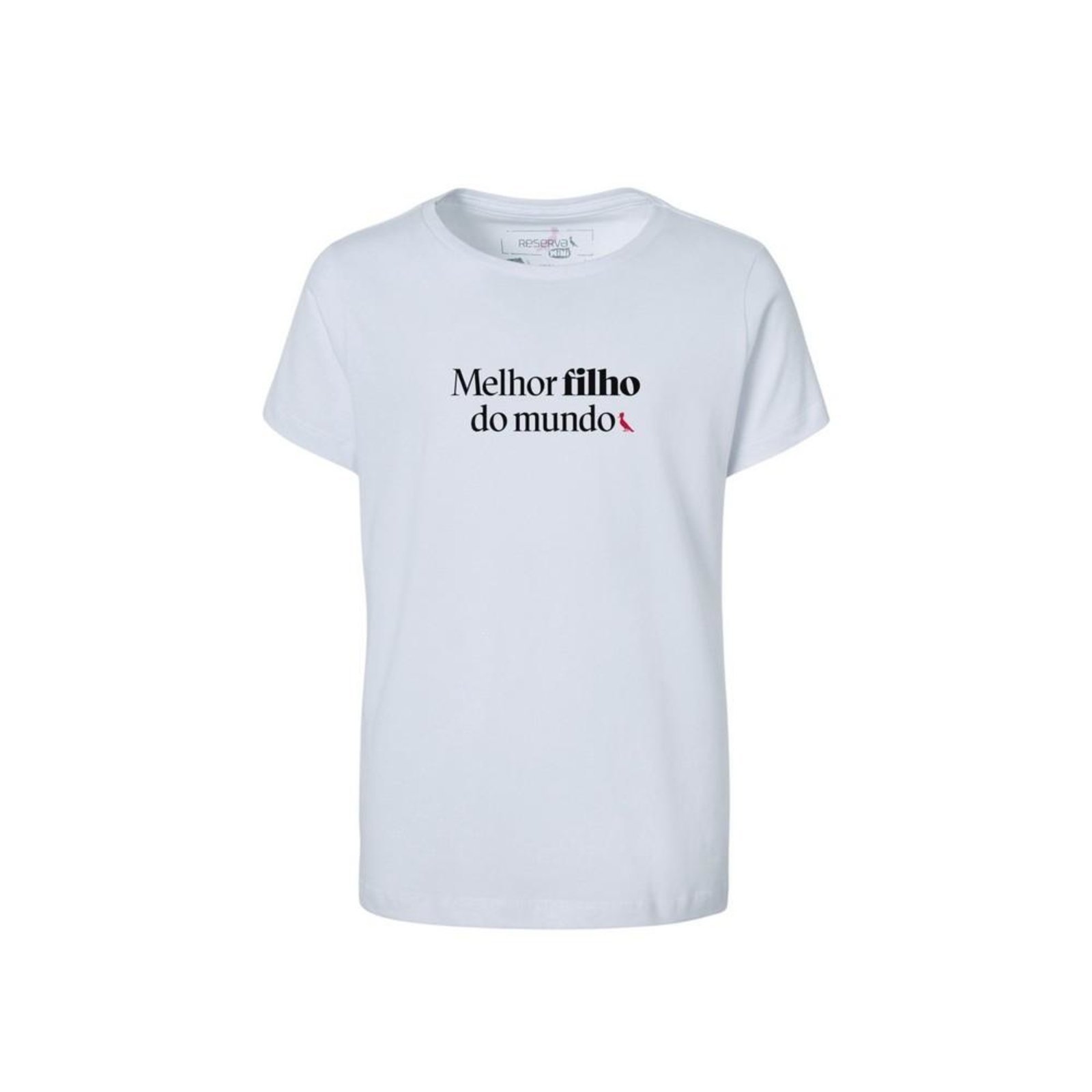 Infantil - Camiseta Mini Melhor Filho Do Mundo Reserva Mini Branco