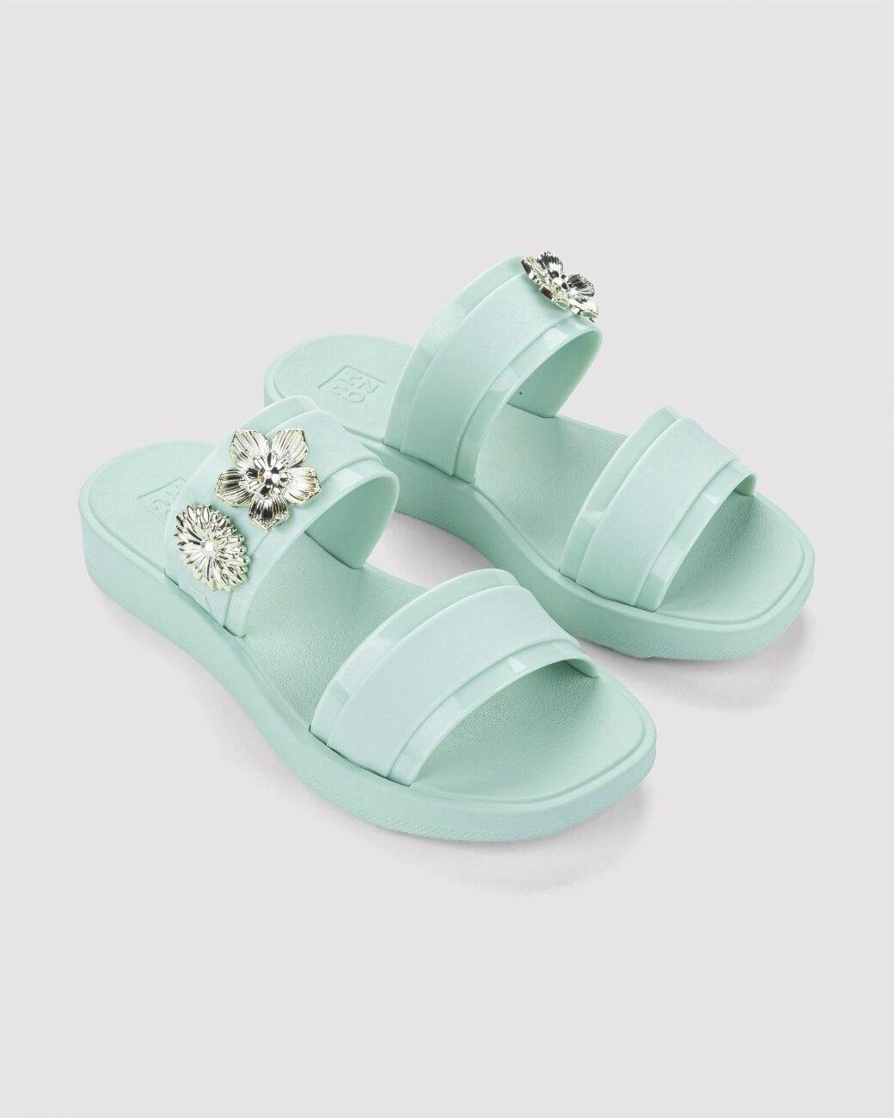 Chinelo Slide Feminino Zaxy Wink Verde