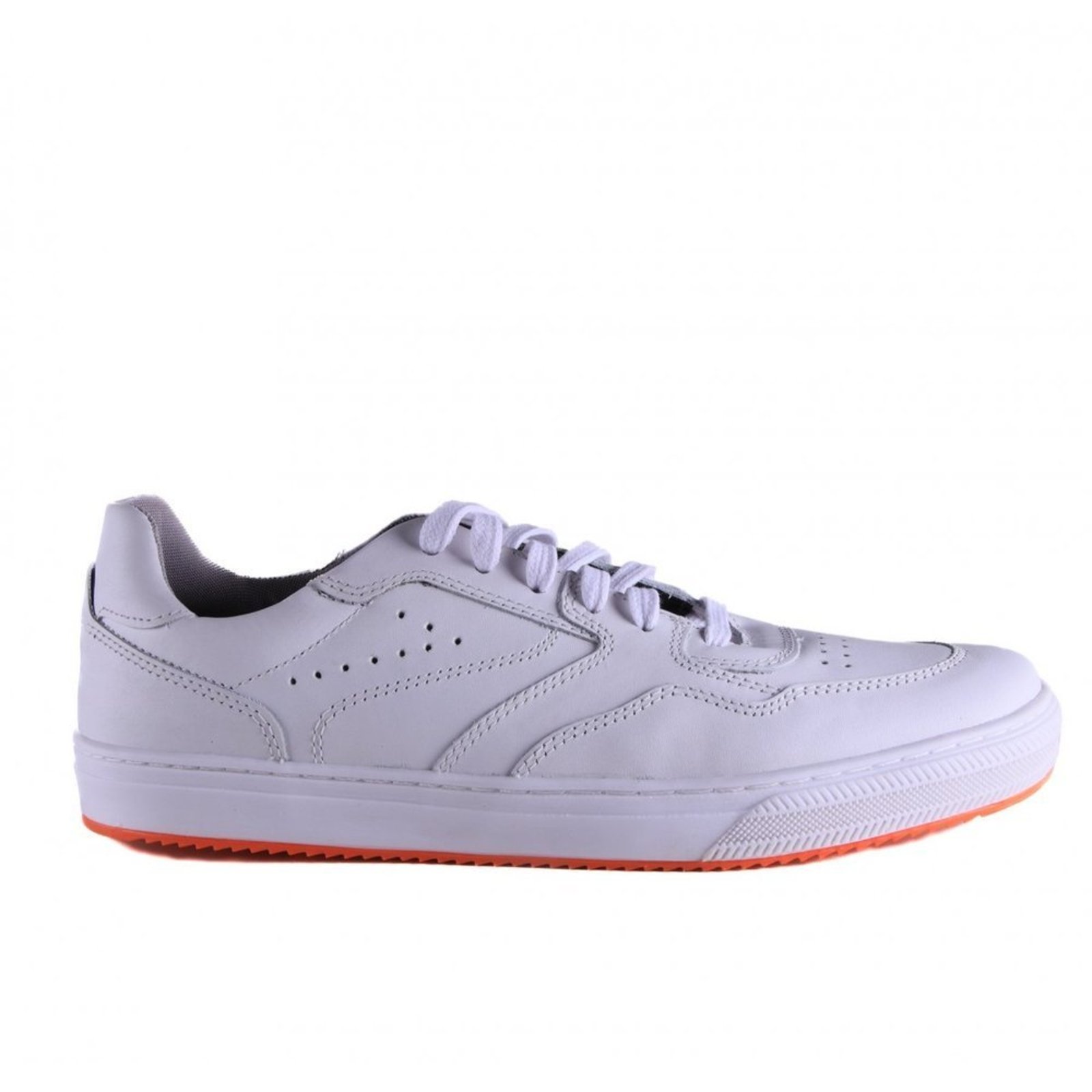Tênis Masculino Em Couro Zariff 74016 Zariff Branco