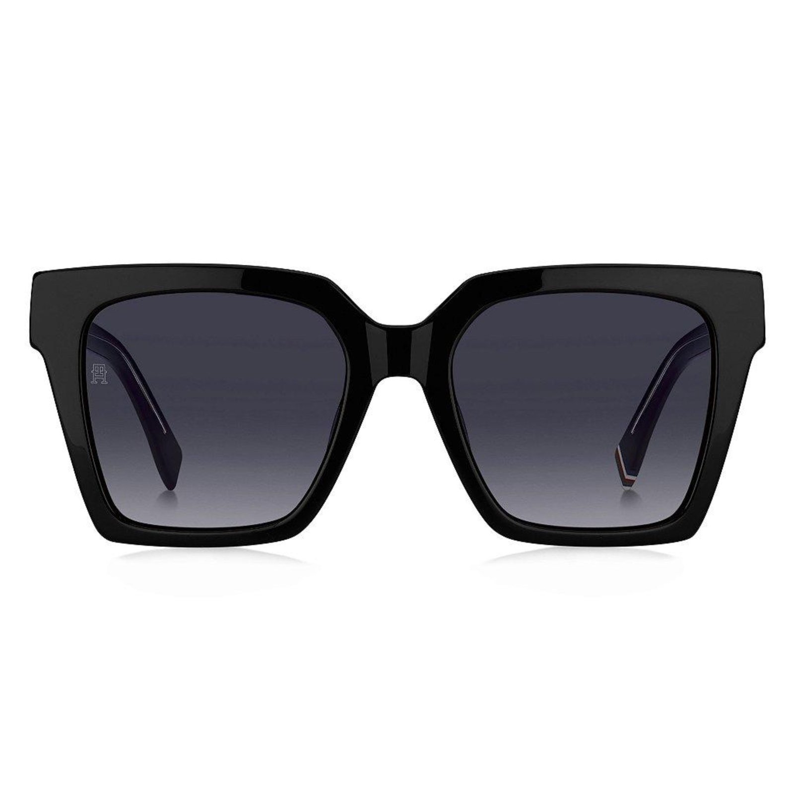 Vista 3 Óculos de Sol Tommy Hilfiger 2100 Preto Lente Degrade Tommy Hilfiger incolor