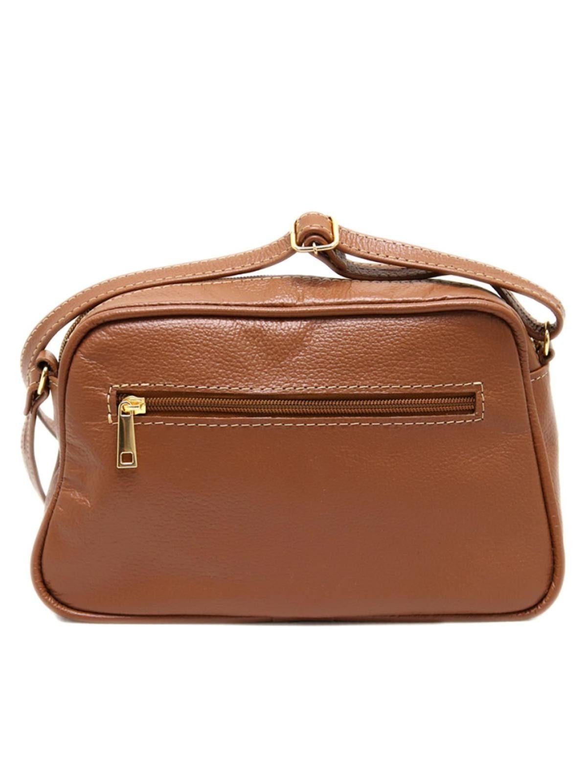Bolsa SN Couros Romênia Caramelo
