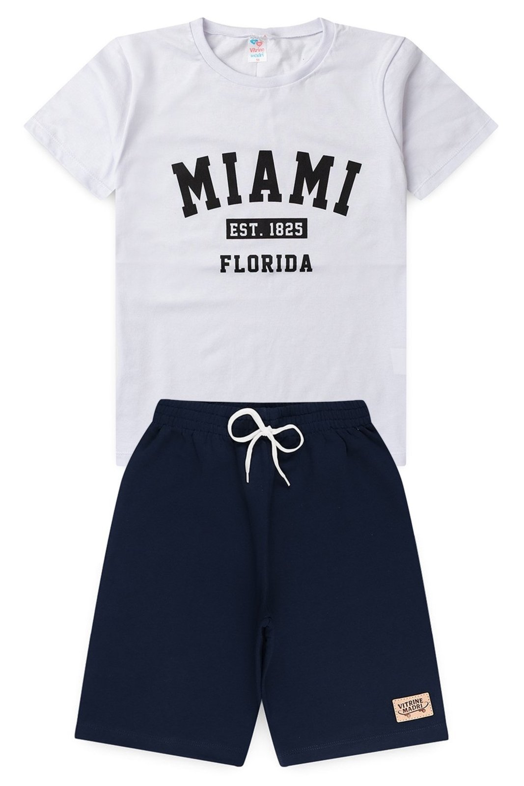 Infantil - Conjunto Juvenil Verão Masculino Miami Florida