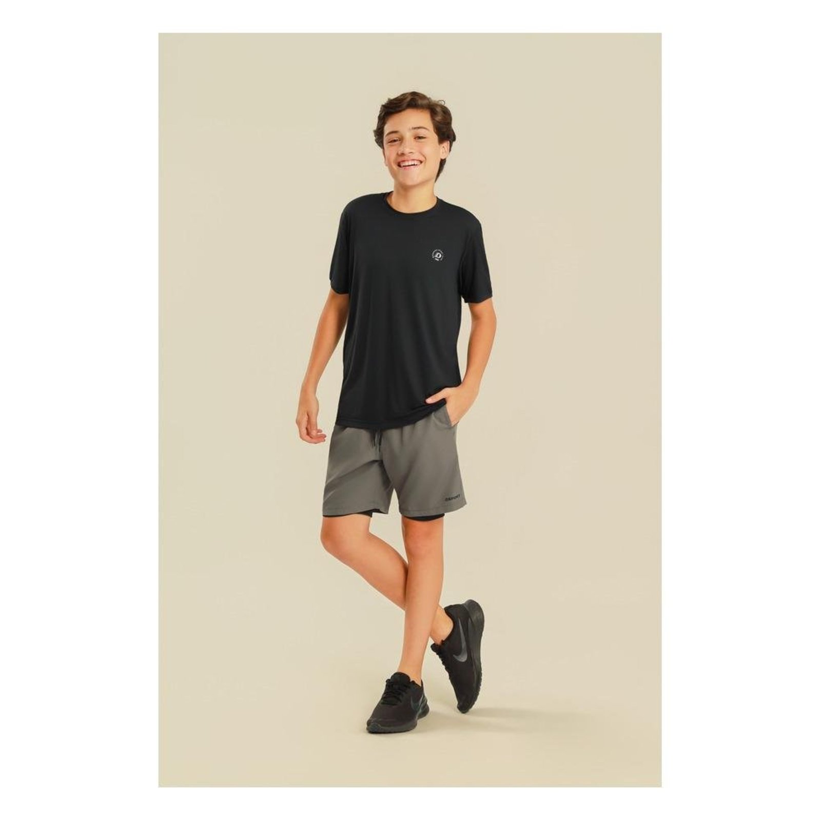 Infantil - Camiseta Banana Danger Preto 10 Preto