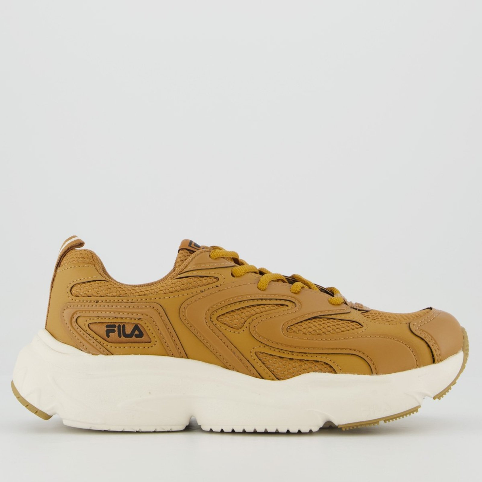 Tênis Fila Buzzard Bold Feminino Marrom