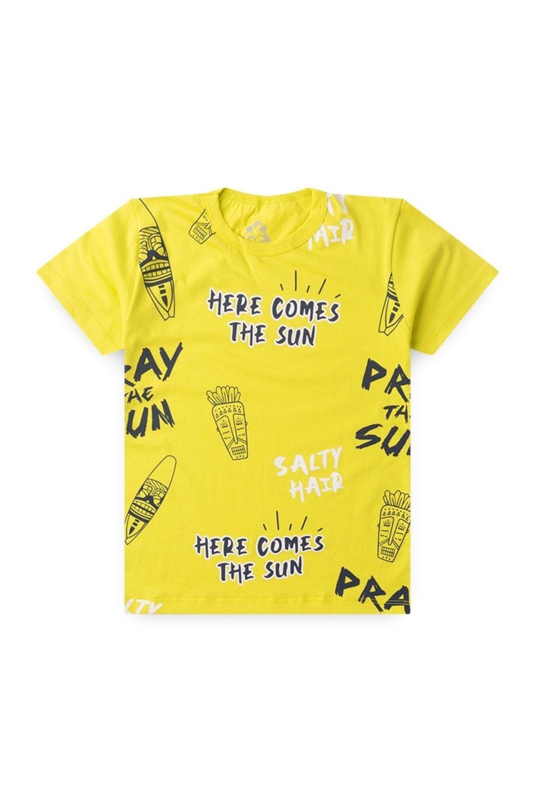 Infantil - Conjunto de Verão para Menino Camiseta e Bermuda - GKS