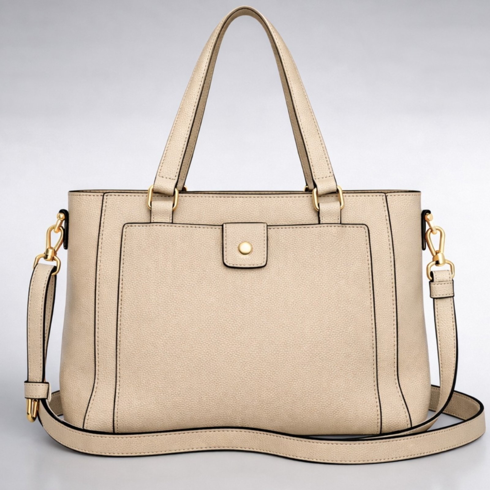 Bolsa Feminina Transversal Tote De Ombro Casual Grande Elegante