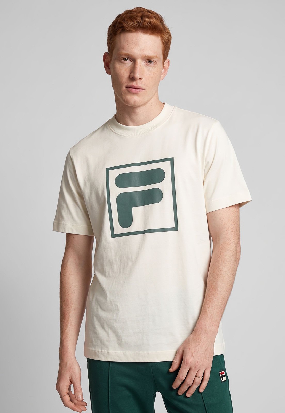 Camiseta Masculina Fila Comfort F-Box Union Off-White