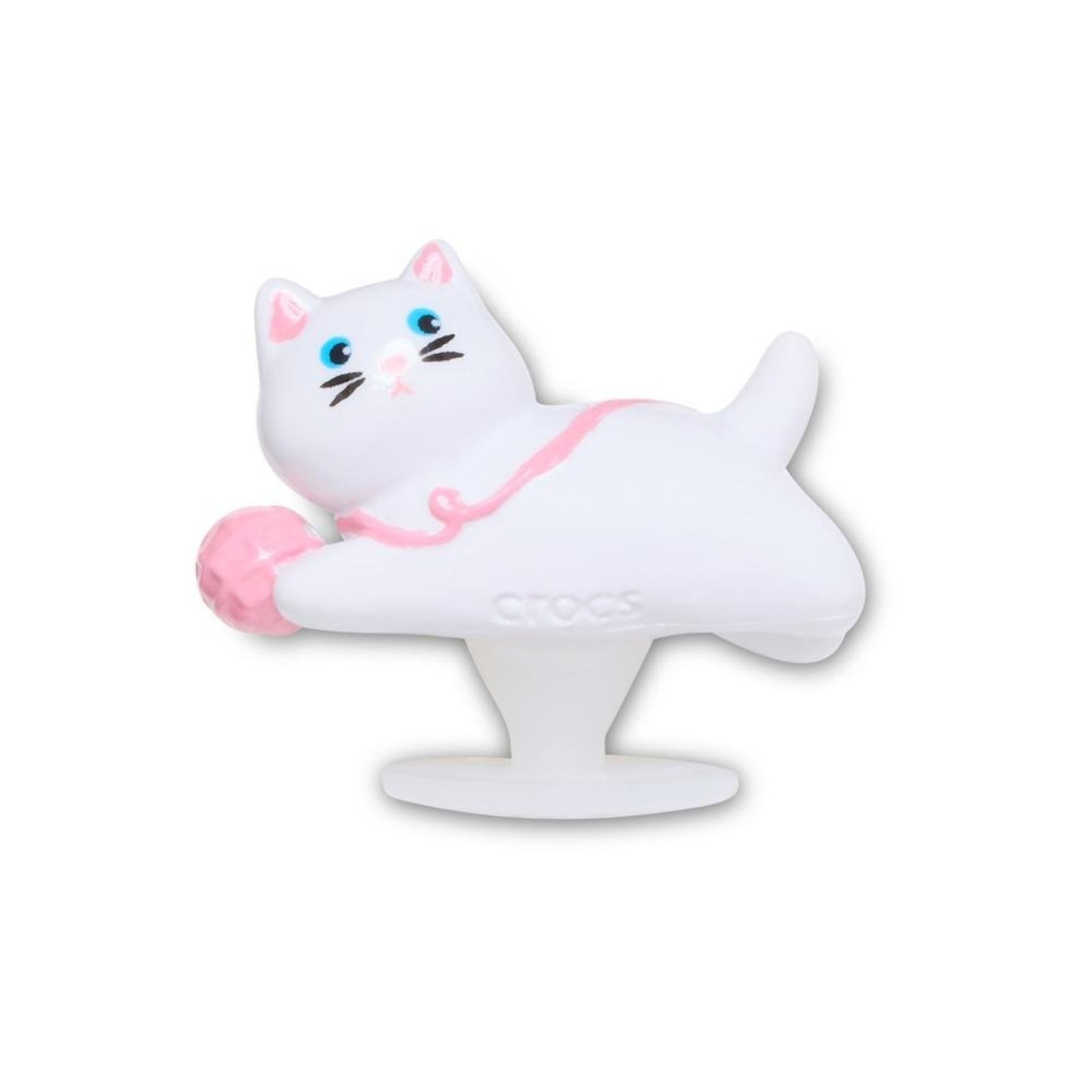 Infantil - Jibbitz™ Gatinho 3D Com Fio Único Branco