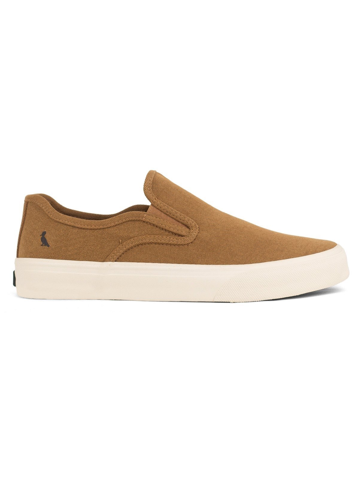 Tênis Masculino Slip On Reserva Go Casual Mobi Elástico Conforto Marrom Paçoca