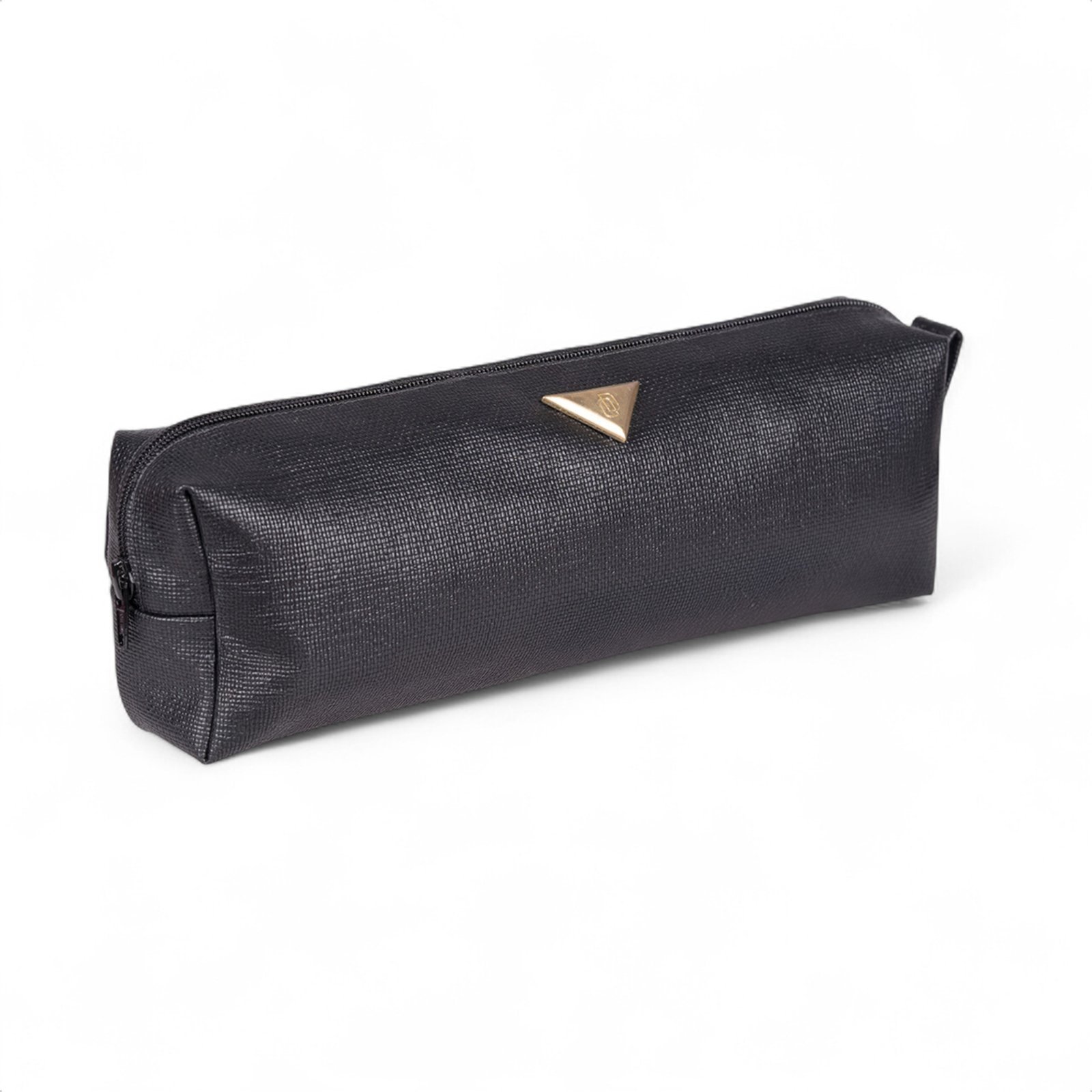 Vista 3 Bolsa Nécessaire Feminina Domidona Média Funcional Trama Natural Preta preto natural Domidona preto natural