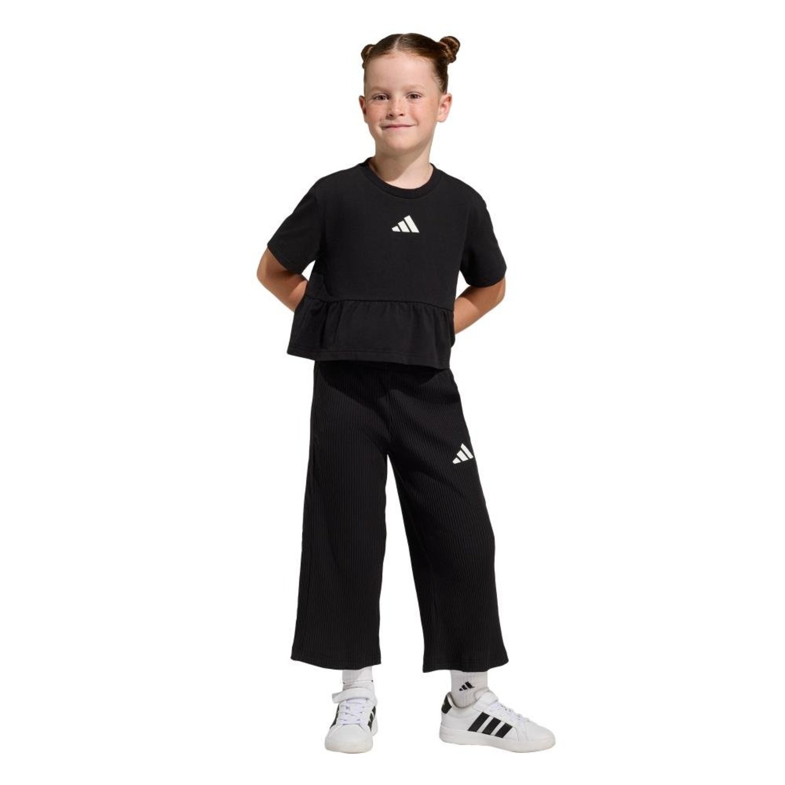 Infantil - CONJUNTO MOLETOM BABADOS SEASONALS adidas Sportswear Preto