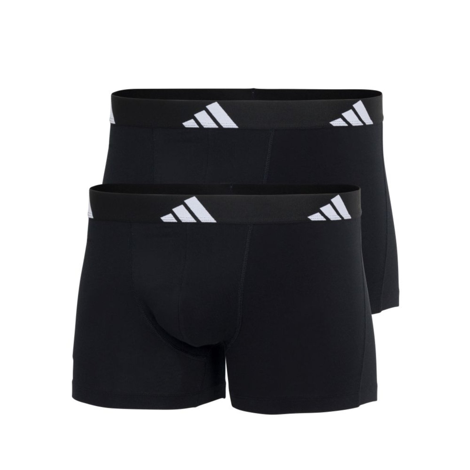 Kit Com 2 Cuecas Boxer Masculina Adidas Underwear Preto